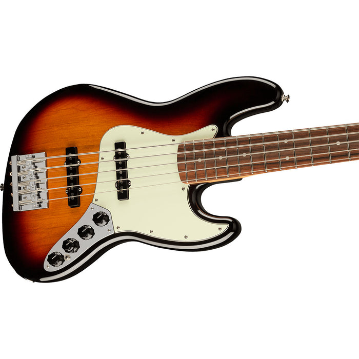 Bajo Eléctrico Fender Player Plus Jazz Bass V con mástil de Pau Ferro - 3-Tone Sunburst