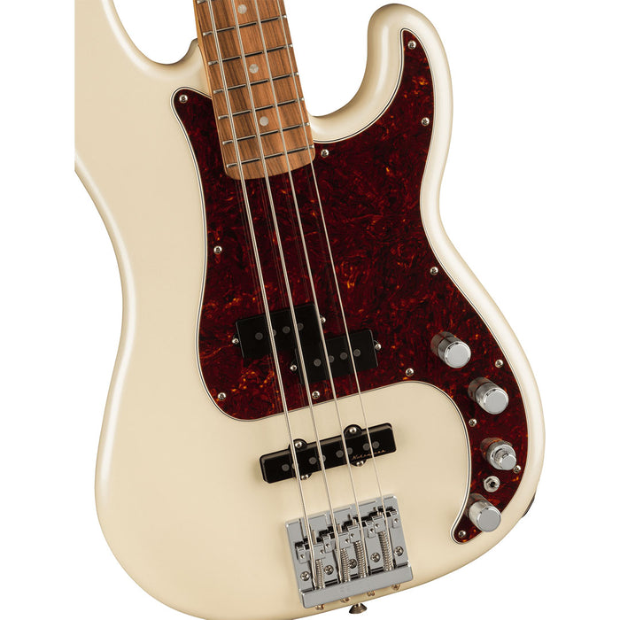 Bajo Eléctrico Fender Player Plus Precision Bass con mástil de Pau Ferro - Olympic Pearl