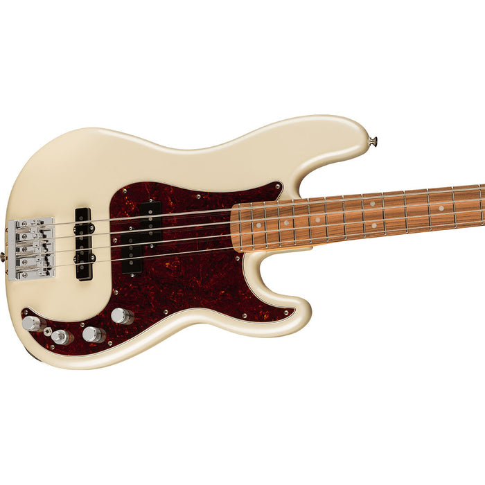 Bajo Eléctrico Fender Player Plus Precision Bass con mástil de Pau Ferro - Olympic Pearl