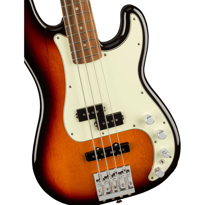 Bajo Eléctrico Fender Player Plus Active Precision Bass con mástil de Pau Ferro - 3-Color Sunburst