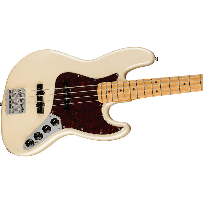 Bajo Eléctrico Fender Player Plus Jazz Bass con mástil de maple - Olympic Pearl