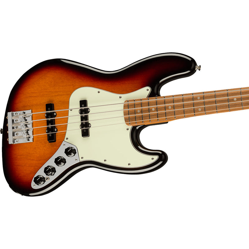 Bajo Eléctrico Fender Player Plus Active Jazz Bass® con diapasón de Pau Ferro - 3 Color Sunburst
