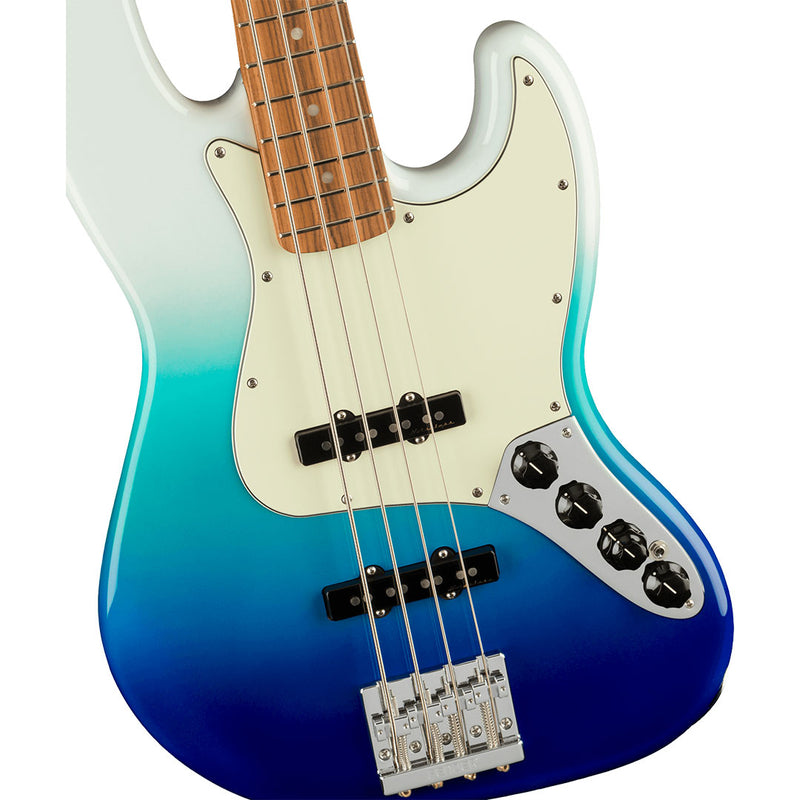 Bajo Eléctrico Fender Player Plus Active Jazz Bass® con diapasón de Maple - Belair Blue