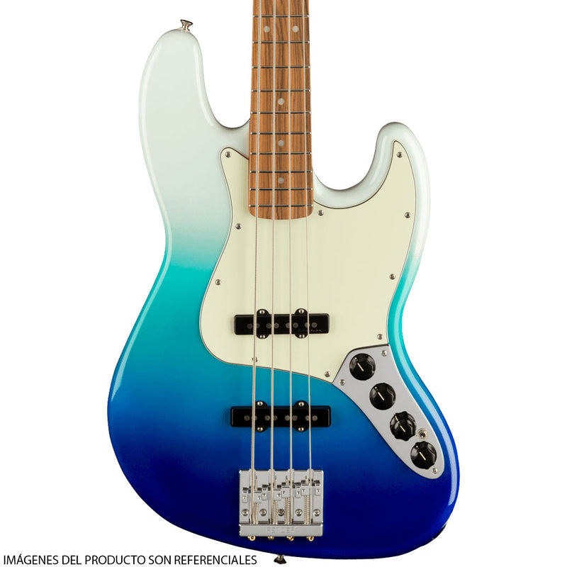 Bajo Eléctrico Fender Player Plus Active Jazz Bass® con diapasón de Pau Ferro - Belair Blue