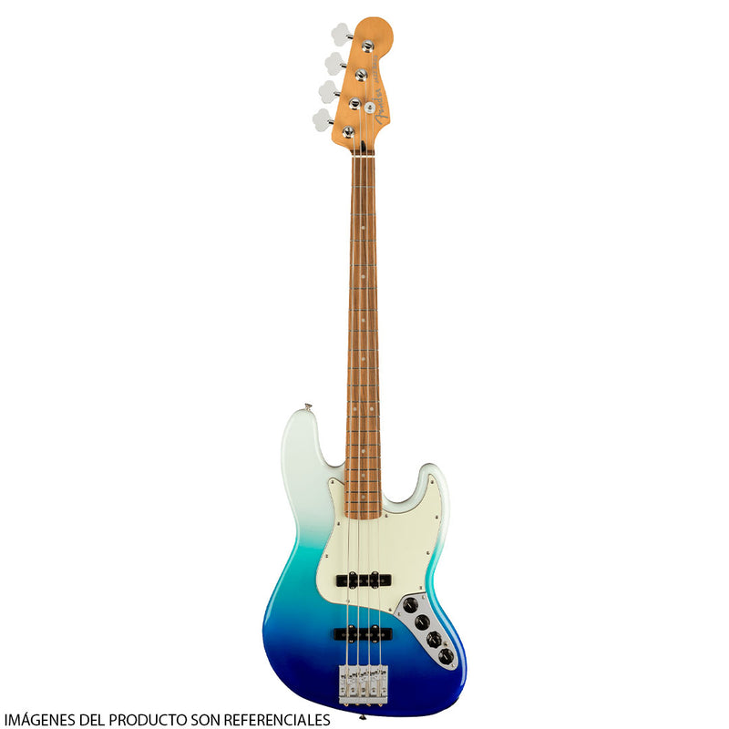 Bajo Eléctrico Fender Player Plus Active Jazz Bass® con diapasón de Pau Ferro - Belair Blue