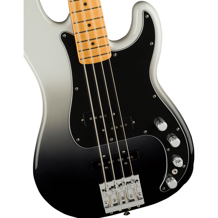 Bajo Eléctrico Fender Player Plus Precision Bass con mástil de maple - Silver Smoke