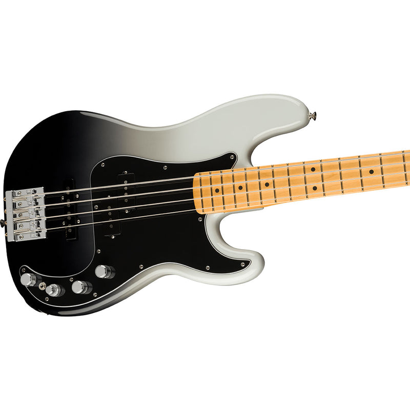 Bajo Eléctrico Fender Player Plus Precision Bass con mástil de maple - Silver Smoke