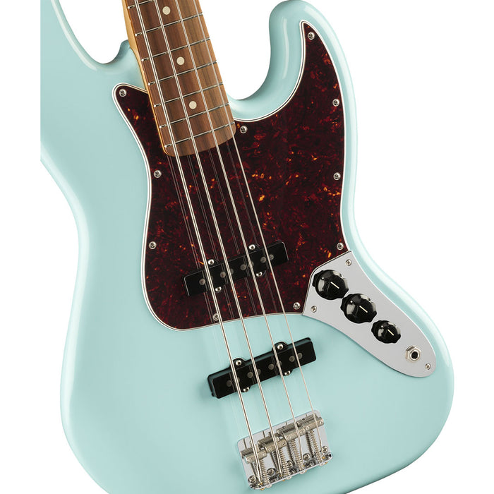 Bajo Eléctrico Fender Vintera 60s Jazz Bass con mástil de Pau Ferro - Daphne Blue