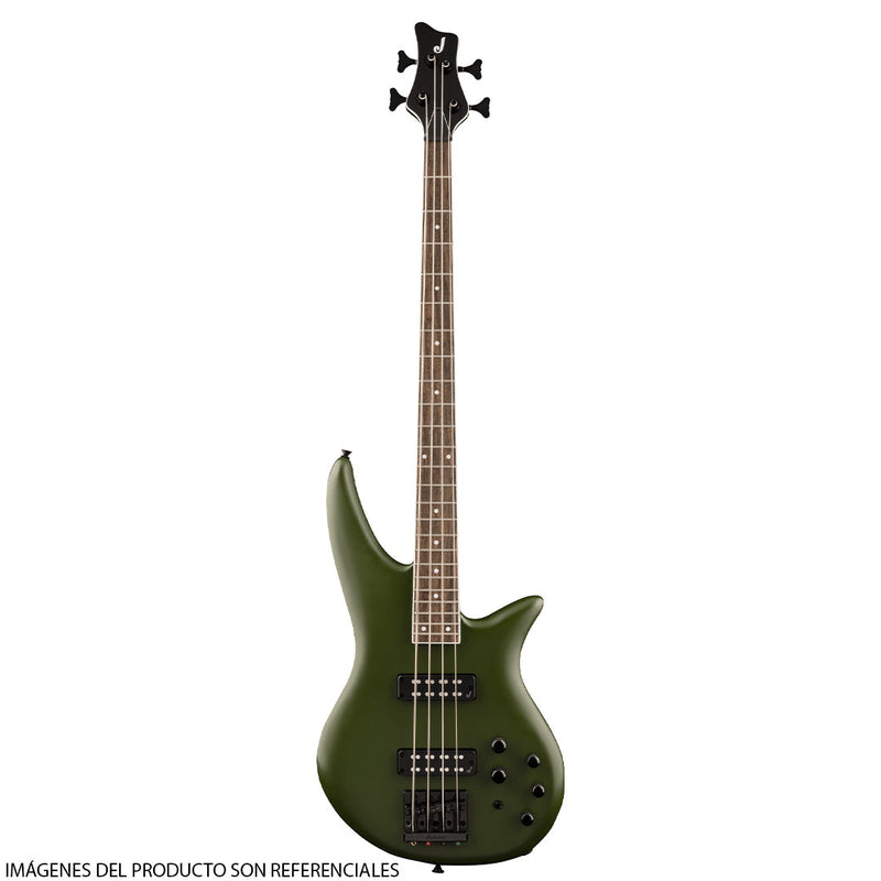 Bajo Eléctrico Jackson X Series Spectra Bass SBX IV con diapasón de Laurel - Matte Army Drab