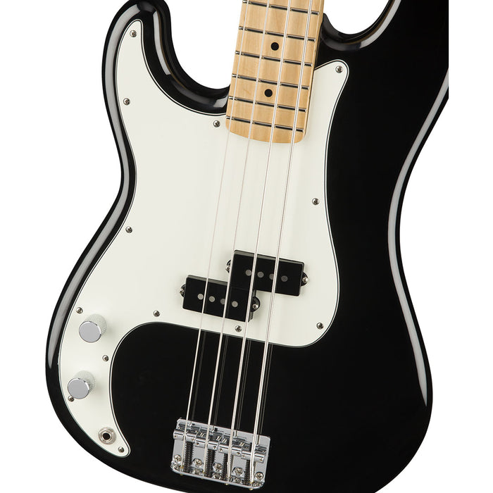 Bajo Eléctrico Fender para zurdos Player Precision Bass con mástil de maple - Black