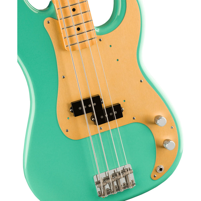 Bajo Eléctrico Fender Vintera 50s Precision Bass con mástil de maple - Sea Foam Green