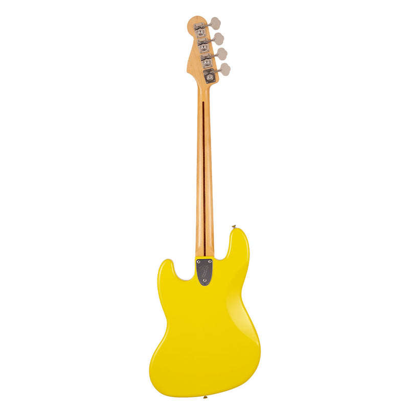Bajo Eléctrico Fender Made in Japan Limited International Color Jazz Bass con mástil de Maple - Monaco Yellow