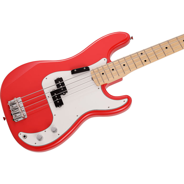Bajo Eléctrico Fender Made in Japan Limited Internacional Color Precision Bass con mástil de maple - Morocco Red