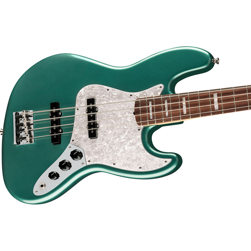 Bajo Eléctrico Fender Artist Series Adam Clayton Jazz Bass® con diapasón de Palo Rosa - Sherwood Green Metallic