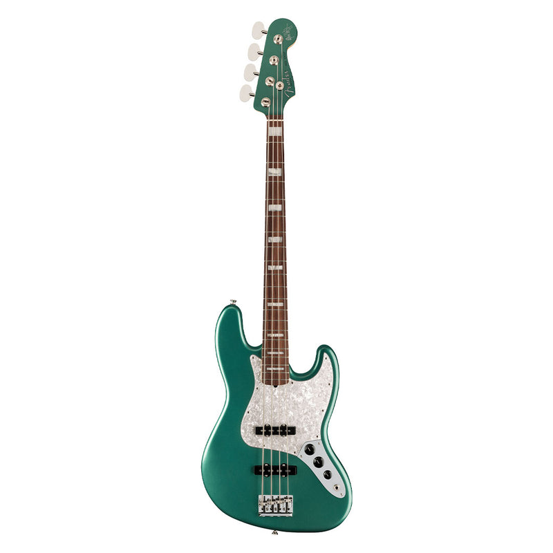 Bajo Eléctrico Fender Artist Series Adam Clayton Jazz Bass® con diapasón de Palo Rosa - Sherwood Green Metallic