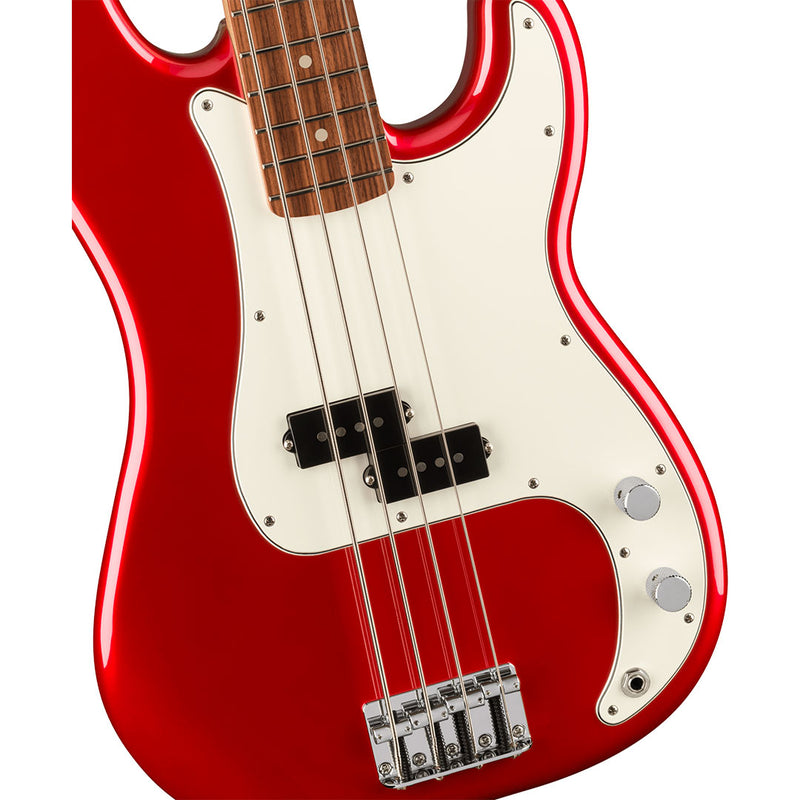 Bajo Eléctrico Fender Player Precision Bass con mástil de Pau Ferro - Candy Apple Red