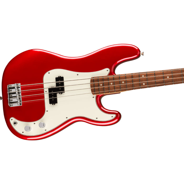 Bajo Eléctrico Fender Player Precision Bass con mástil de Pau Ferro - Candy Apple Red