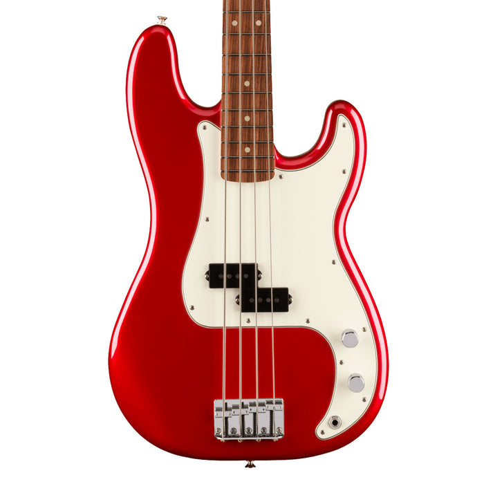 Bajo Eléctrico Fender Player Precision Bass con mástil de Pau Ferro - Candy Apple Red