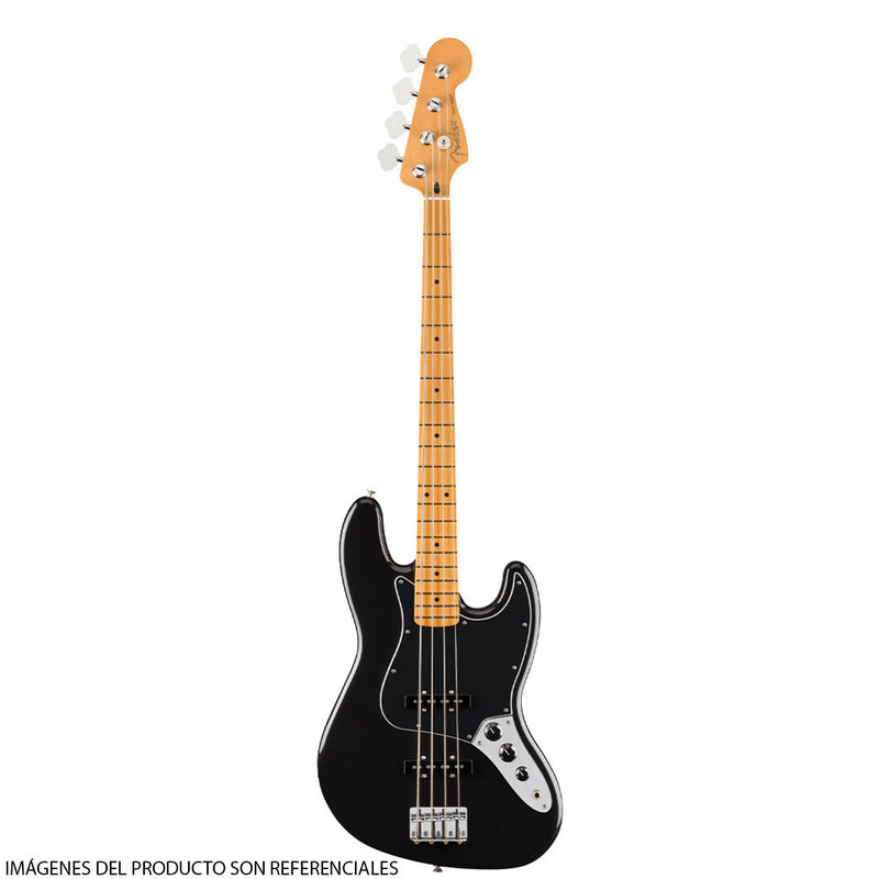Bajo Eléctrico Fender Player II Jazz Bass® con diapasón de Maple - Black / Black Pickguard