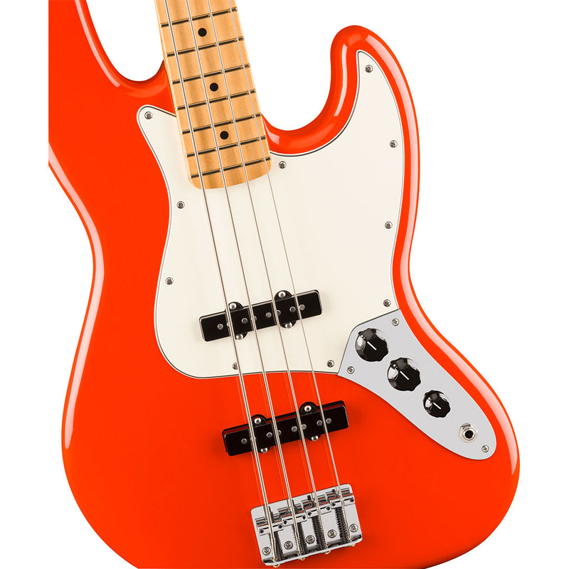 Bajo Electrico Fender Player II Jazz Bass® con diapasón de Maple - Coral Red