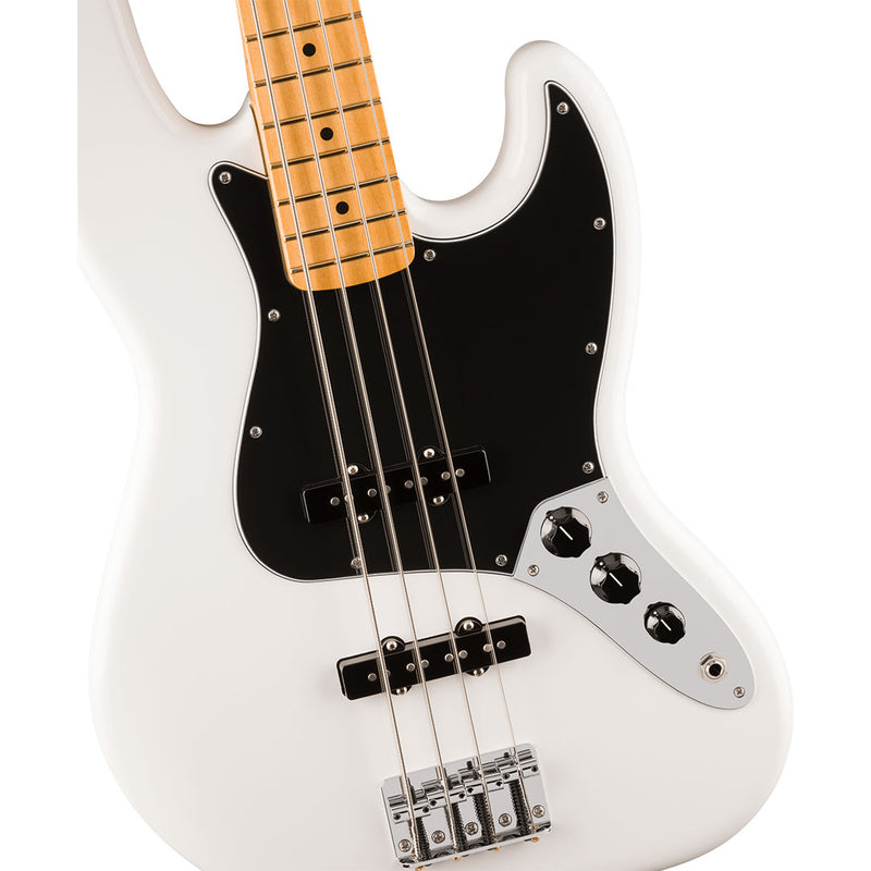 Bajo Eléctrico Fender Player II Jazz Bass® con diapasón de Maple - Polar White