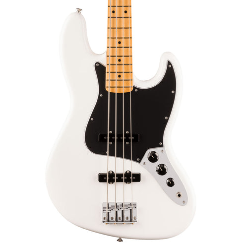 Bajo Eléctrico Fender Player II Jazz Bass® con diapasón de Maple - Polar White