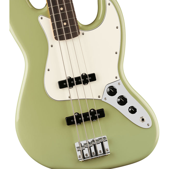 Bajo Eléctrico Fender Player II Jazz Bass con mástil de Palo Rosa - Birch Green
