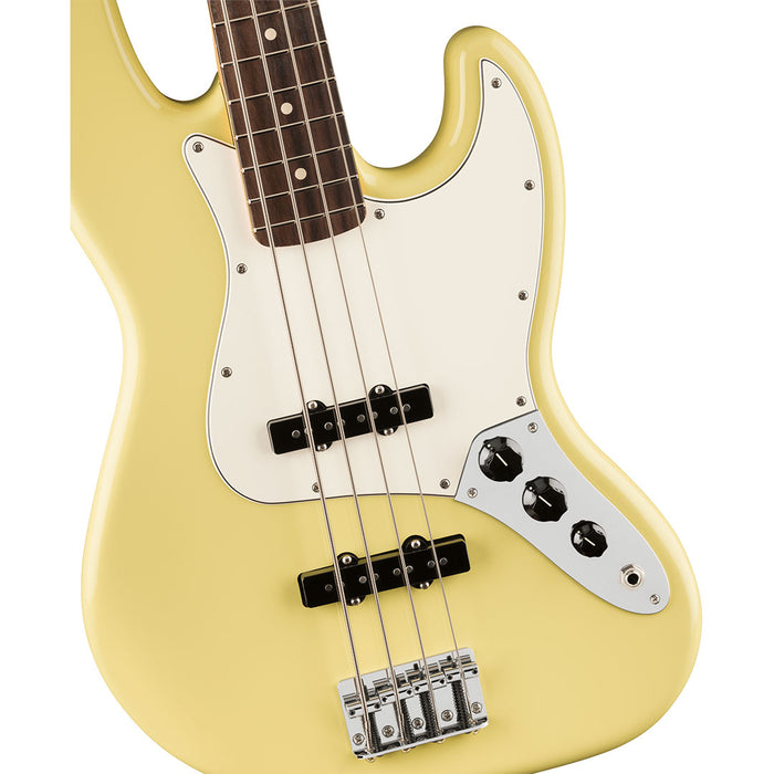Bajo Eléctrico Fender Player II Jazz Bass con mástil de Palo Rosa - Hialeah Yellow