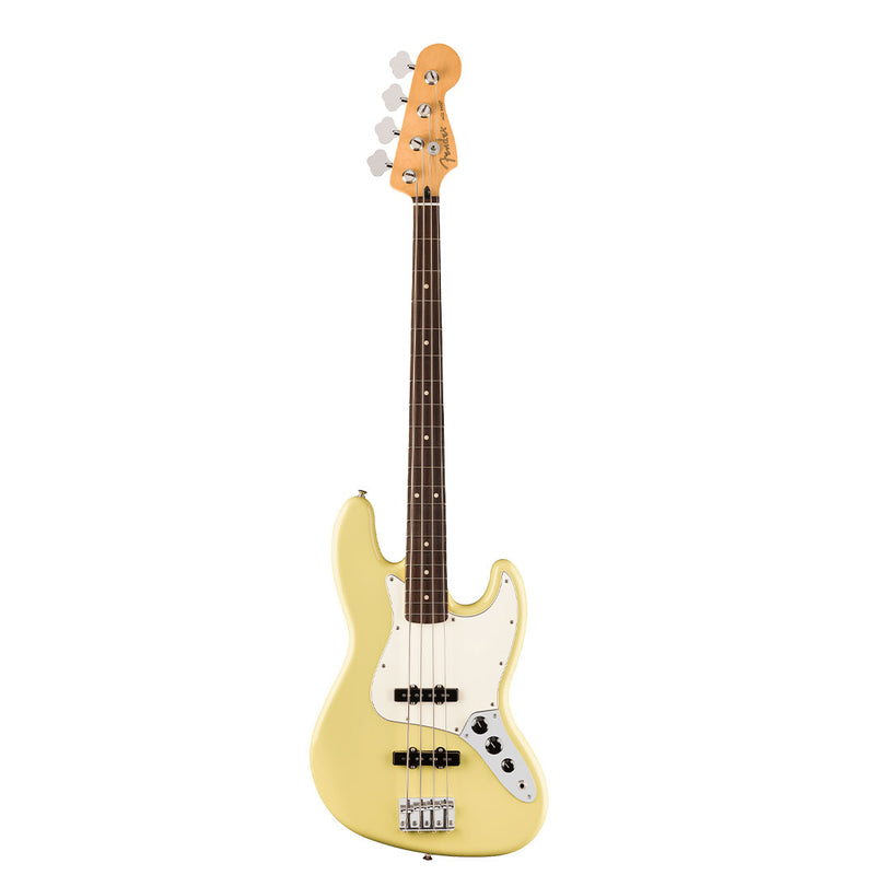 Bajo Eléctrico Fender Player II Jazz Bass con mástil de Palo Rosa - Hialeah Yellow