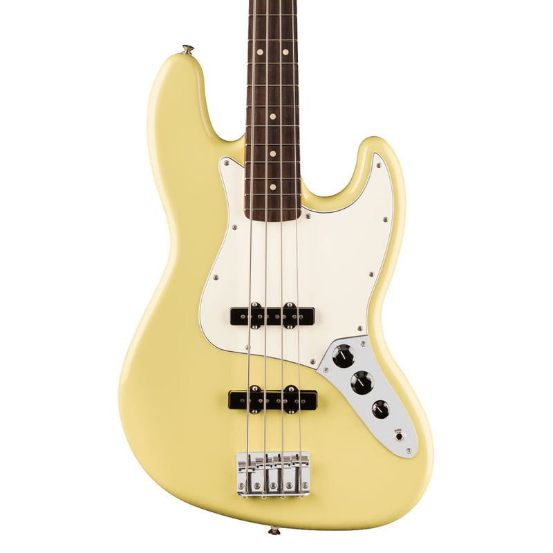 Bajo Eléctrico Fender Player II Jazz Bass con mástil de Palo Rosa - Hialeah Yellow