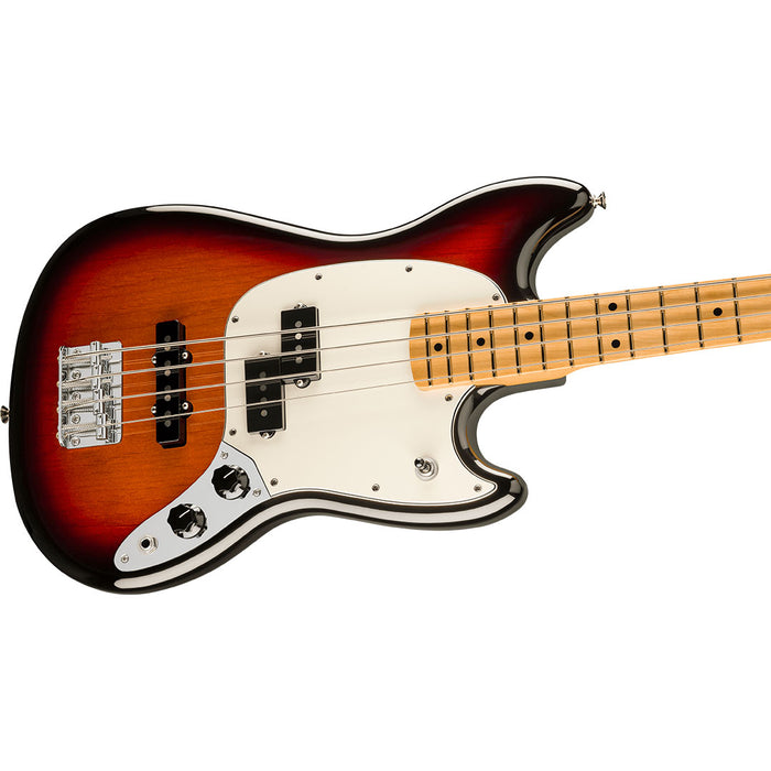 Bajo Eléctrico Fender Player II Mustang PJ Bass con mástil de Maple - 3 Tone Sunburst