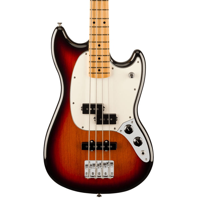 Bajo Eléctrico Fender Player II Mustang PJ Bass con mástil de Maple - 3 Tone Sunburst