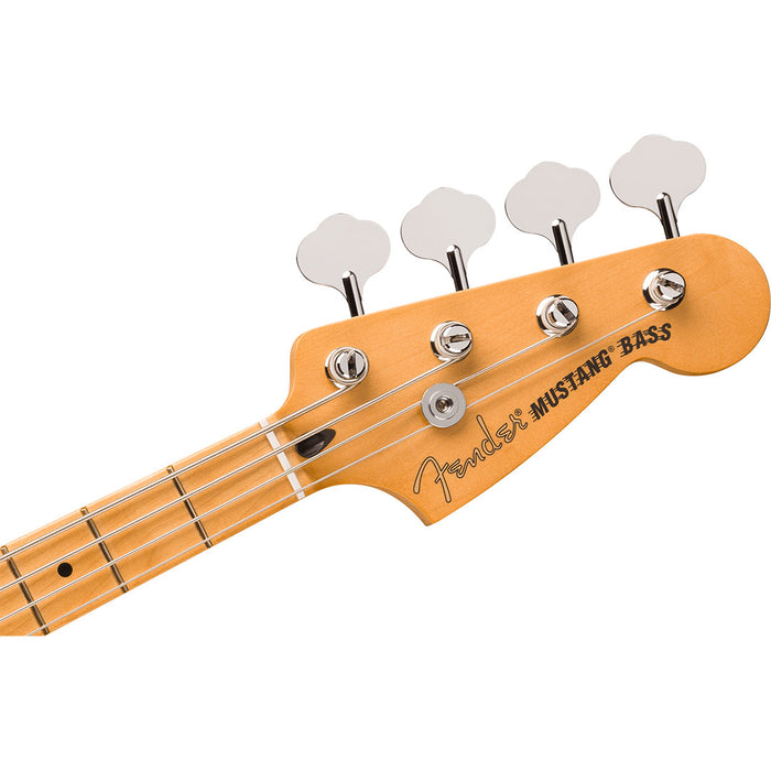 Bajo Eléctrico Fender Player II Mustang PJ Bass con mástil de Maple - Polar White