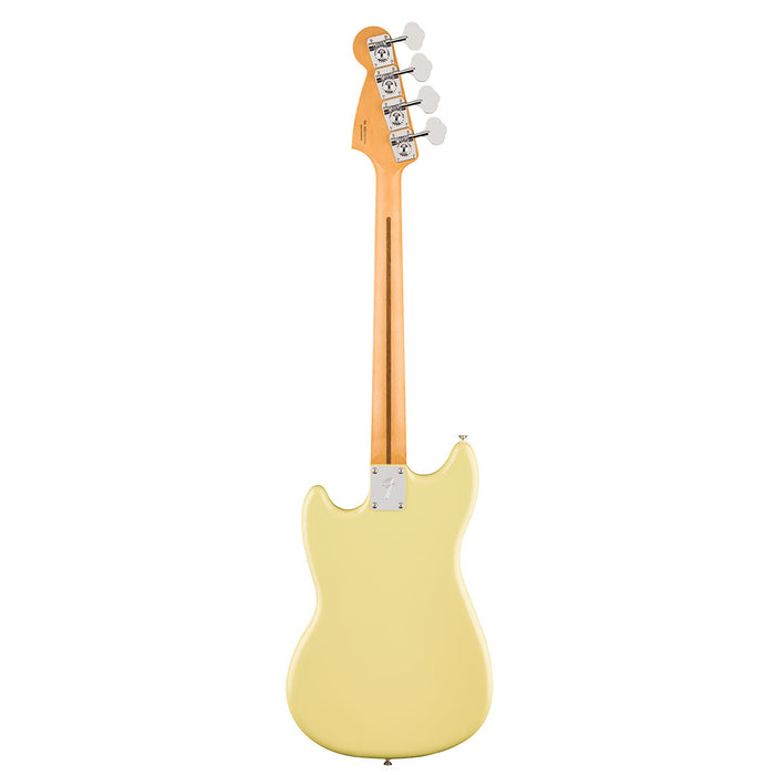 Bajo Eléctrico Fender Player II Mustang PJ Bass con mástil de Palo Rosa - Hialeah Yellow