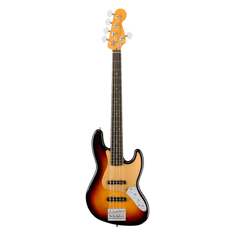 Bajo Eléctrico de 5 cuerdas Fender American Ultra II Jazz Bass con mástil de ébano - Ultraburst
