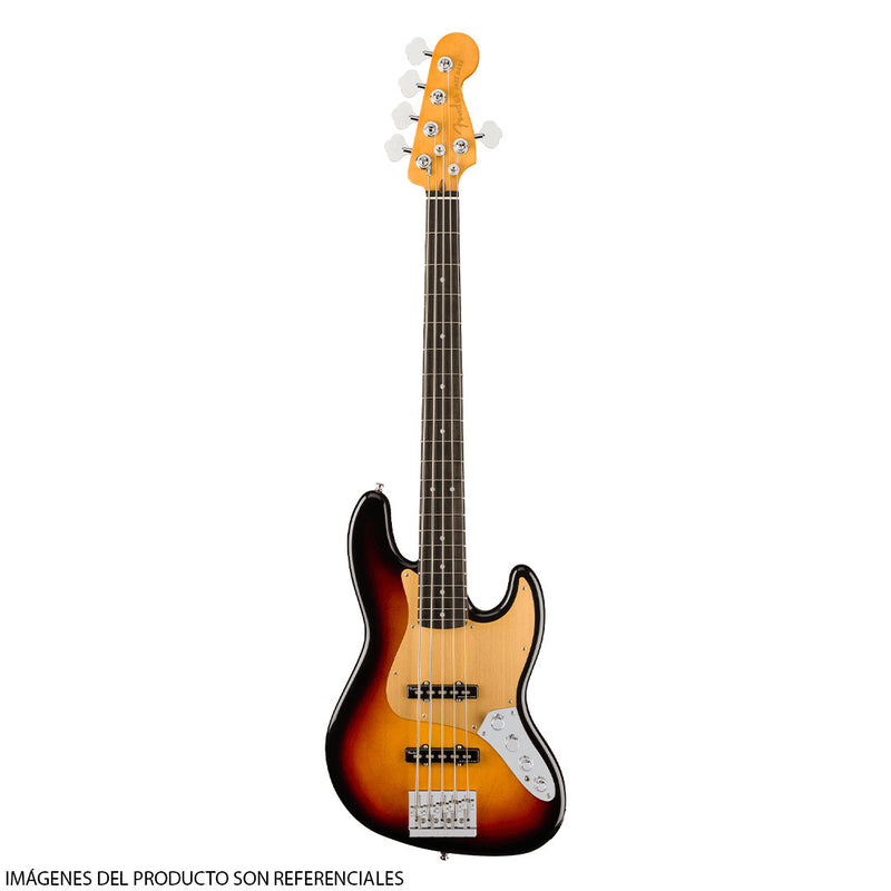 Bajo Eléctrico de 5 cuerdas Fender American Ultra II Jazz Bass® con diapasón de ébano - Ultraburst