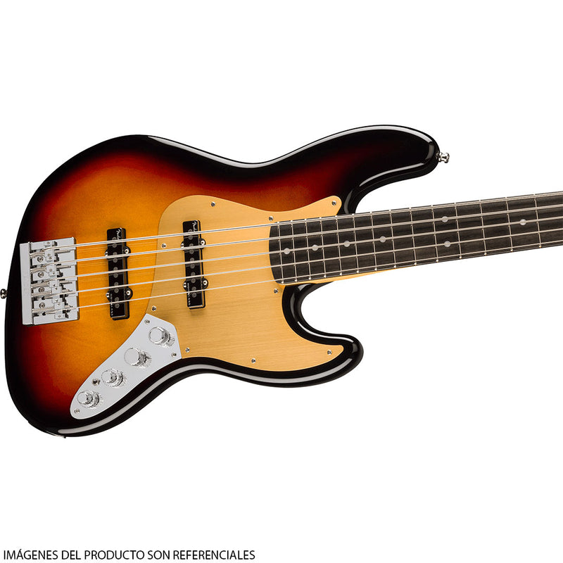 Bajo Eléctrico de 5 cuerdas Fender American Ultra II Jazz Bass® con diapasón de ébano - Ultraburst