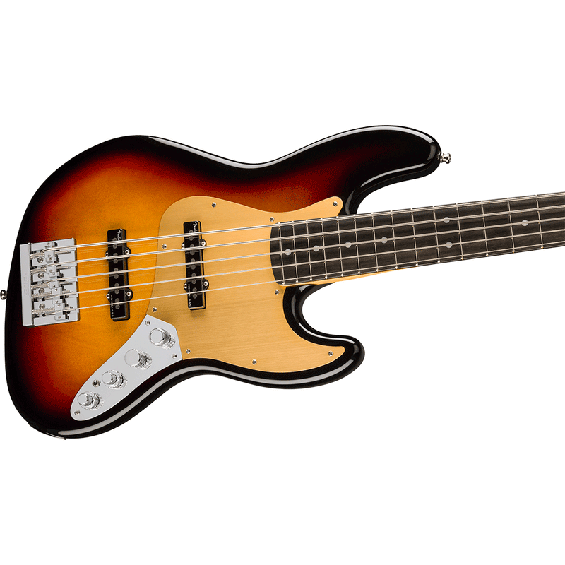 Bajo Eléctrico de 5 cuerdas Fender American Ultra II Jazz Bass con mástil de ébano - Ultraburst
