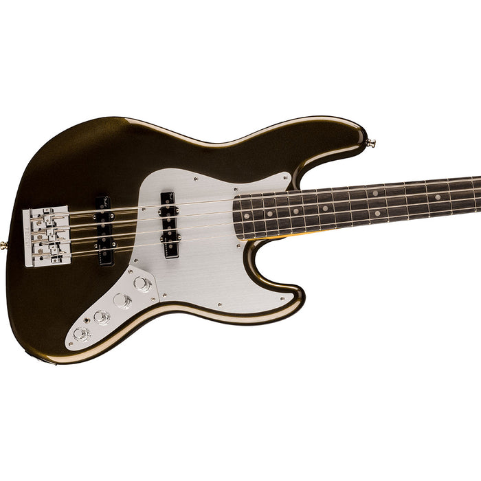 Bajo Eléctrico Fender American Ultra II Jazz Bass con diapasón de Ébano - Texas Tea