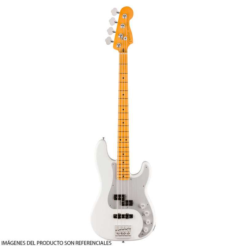 Bajo Eléctrico Fender American Ultra II Precision Bass® con diapasón de Maple - Avalanche