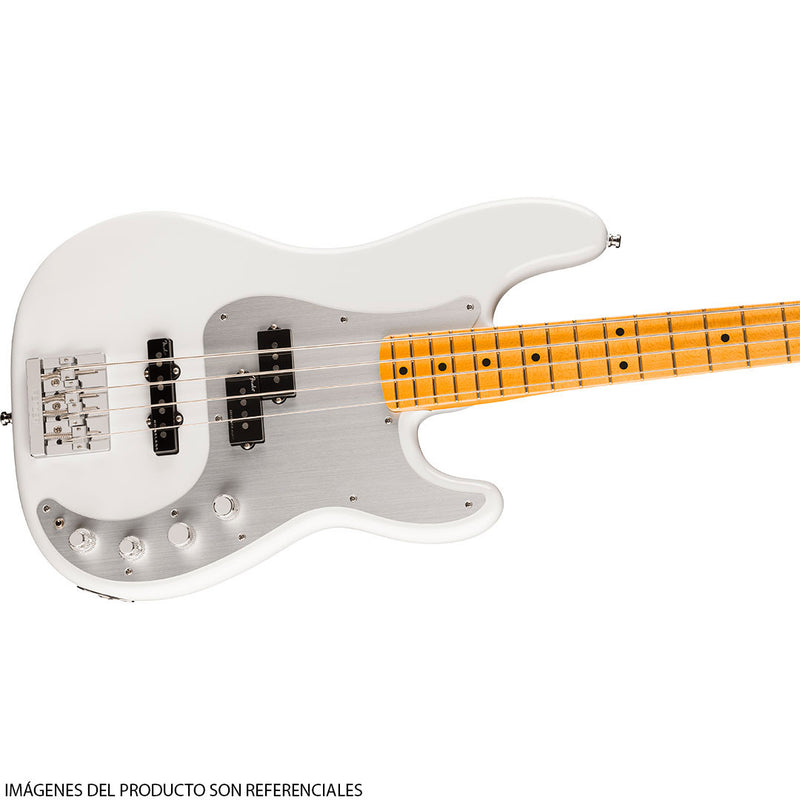 Bajo Eléctrico Fender American Ultra II Precision Bass® con diapasón de Maple - Avalanche