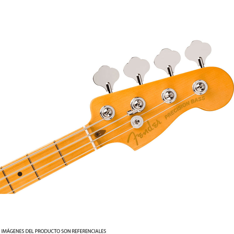 Bajo Eléctrico Fender American Ultra II Precision Bass® con diapasón de Maple - Avalanche