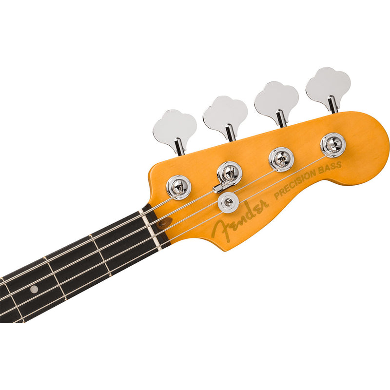 Bajo Eléctrico Fender American Ultra II Precision Bass con diapasón de Ébano - Texas Tea