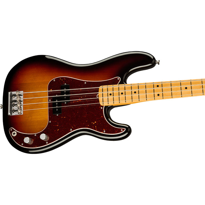 Bajo Eléctrico Fender American Professional II Precision Bass, diapasón de arce - 3-Color Sunburst