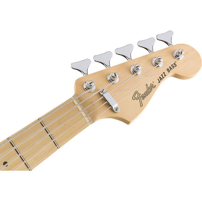 Bajo Eléctrico Fender Deluxe Active Jazz Bass V con mástil de Maple - 3 Tone Sunburst