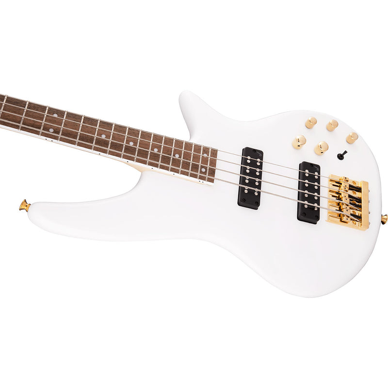 Bajo Eléctrico Jackson  JS Series Spectra Bass JS3 con diapasón de Laurel - Snow White