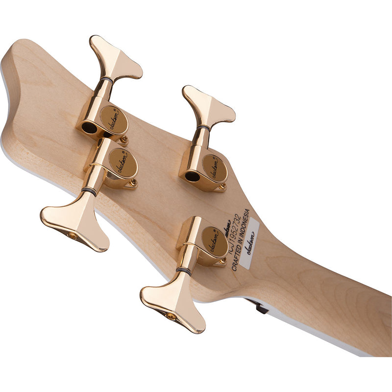 Bajo Eléctrico Jackson  JS Series Spectra Bass JS3 con diapasón de Laurel - Snow White