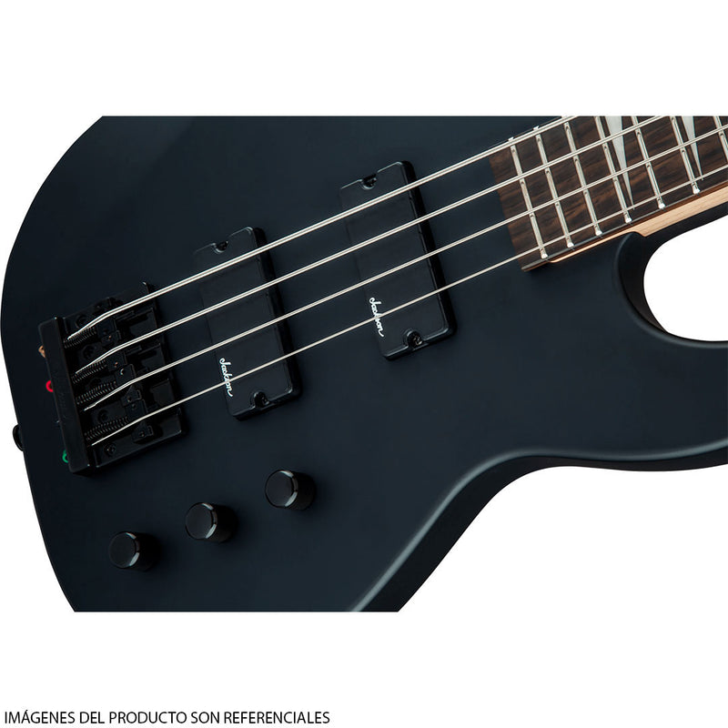 Bajo Eléctrico Jackson JS Series Concert™ Bass JS2 con diapasón de Amaranto - Satin Black