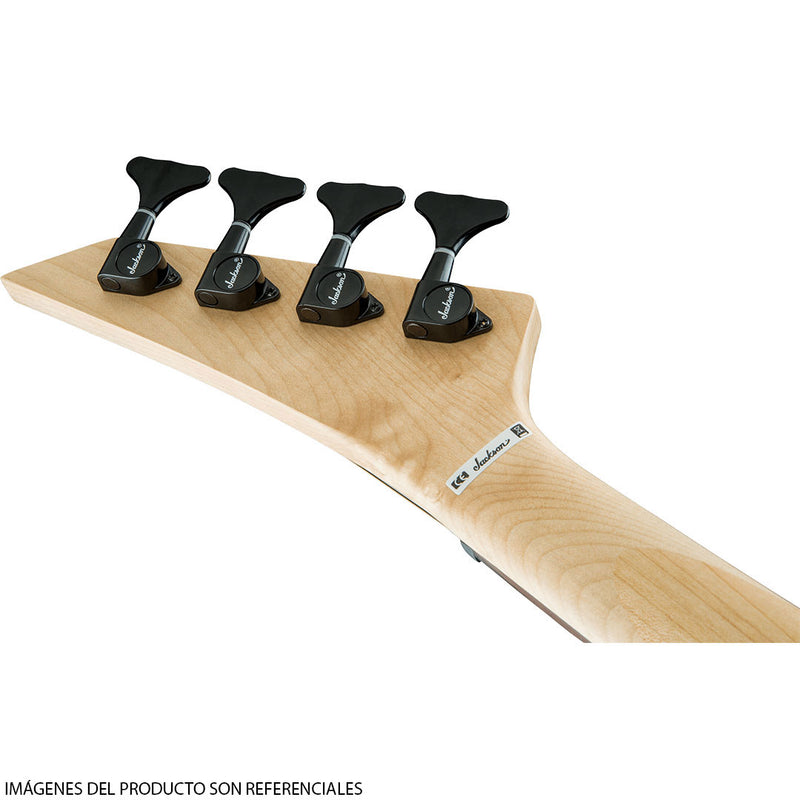 Bajo Eléctrico Jackson JS Series Concert™ Bass JS2 con diapasón de Amaranto - Satin Black