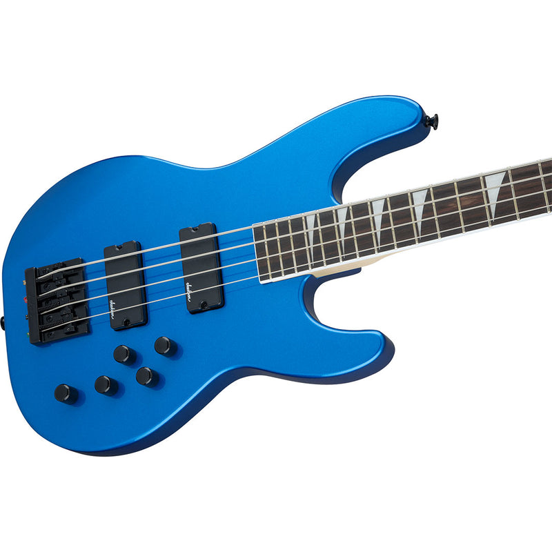 Bajo Eléctrico Jackson JS Series Concert™ Bass JS3 con diapasón de Amaranto - Metallic Blue